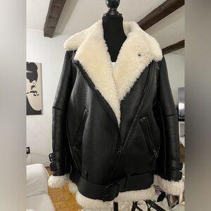 Acne Studios Iconic Velocite Shearling Jacket